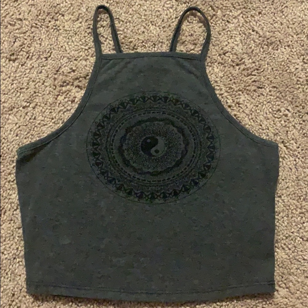YingYang Crop Top